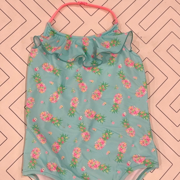 Sunuva Floral Halter Swim Suit - Picture 3 of 11